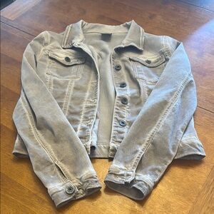 Women's Gray Jean Jacket